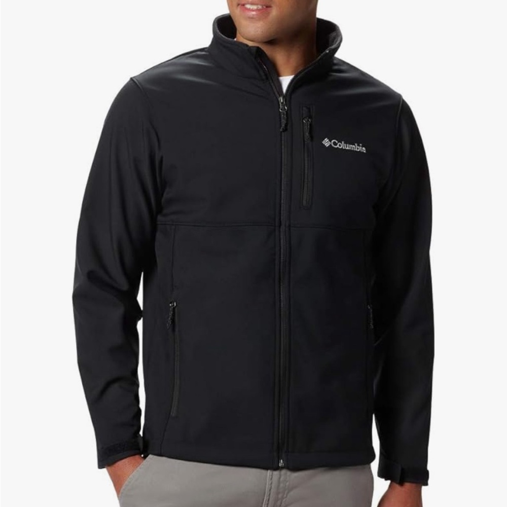 Men’s dot Columbia jacket